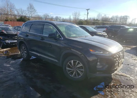 2019 Hyundai Santa Fe Sel z USA, uszkodzony, nr VIN 5NMS3CADXKH093714